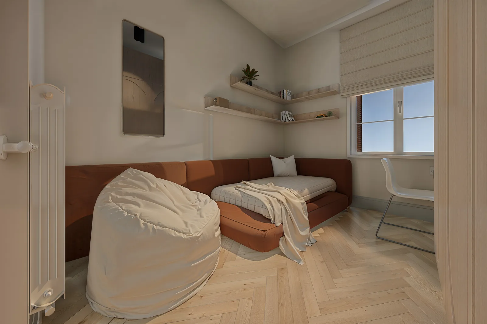 Les Tagarins — Apartment Renovation — Child's bedroom